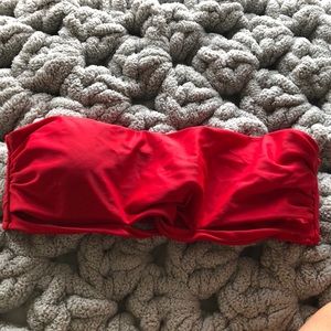 Zaful strapless bikini top